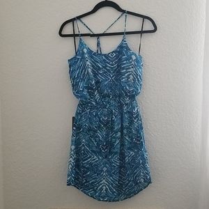 Sophisticated Abstract pattern dress